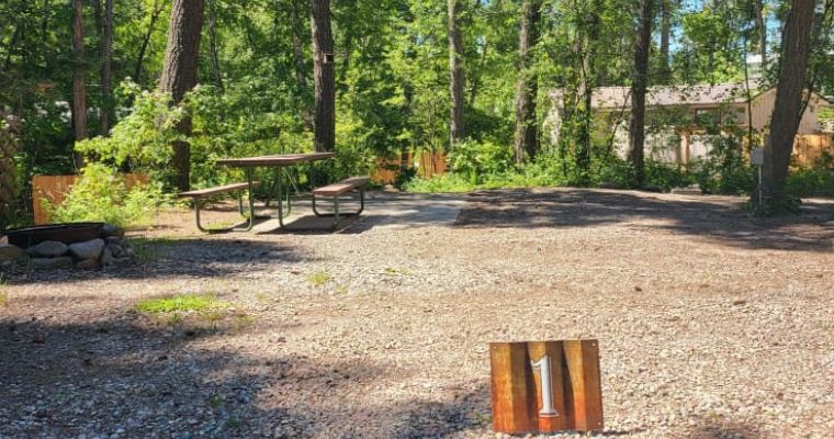 One of the campsite in Outback Montana RV Park & Campground with relaxing atmosphere